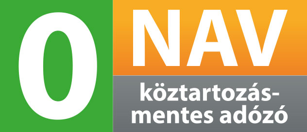 NAV köztartozásmentes adózó jelvény